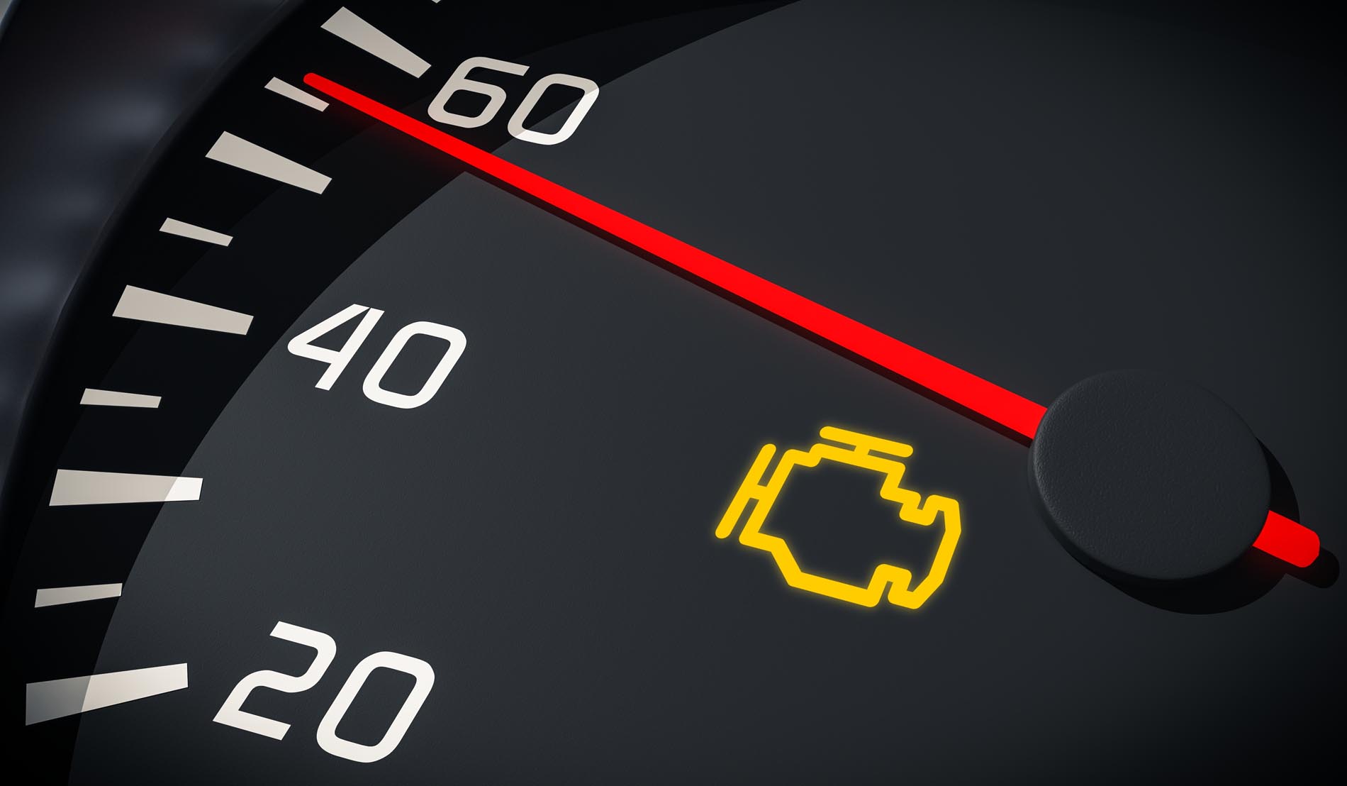 What does it mean if my “check engine” light comes on?
